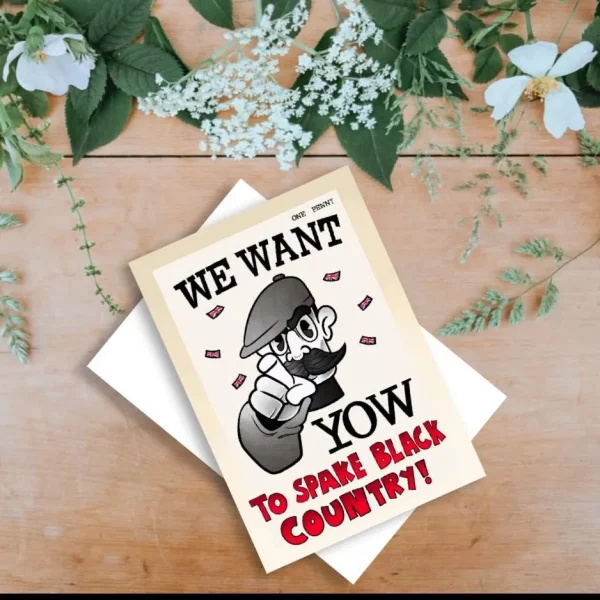 We Want Yow! Birthday Card - Image 3