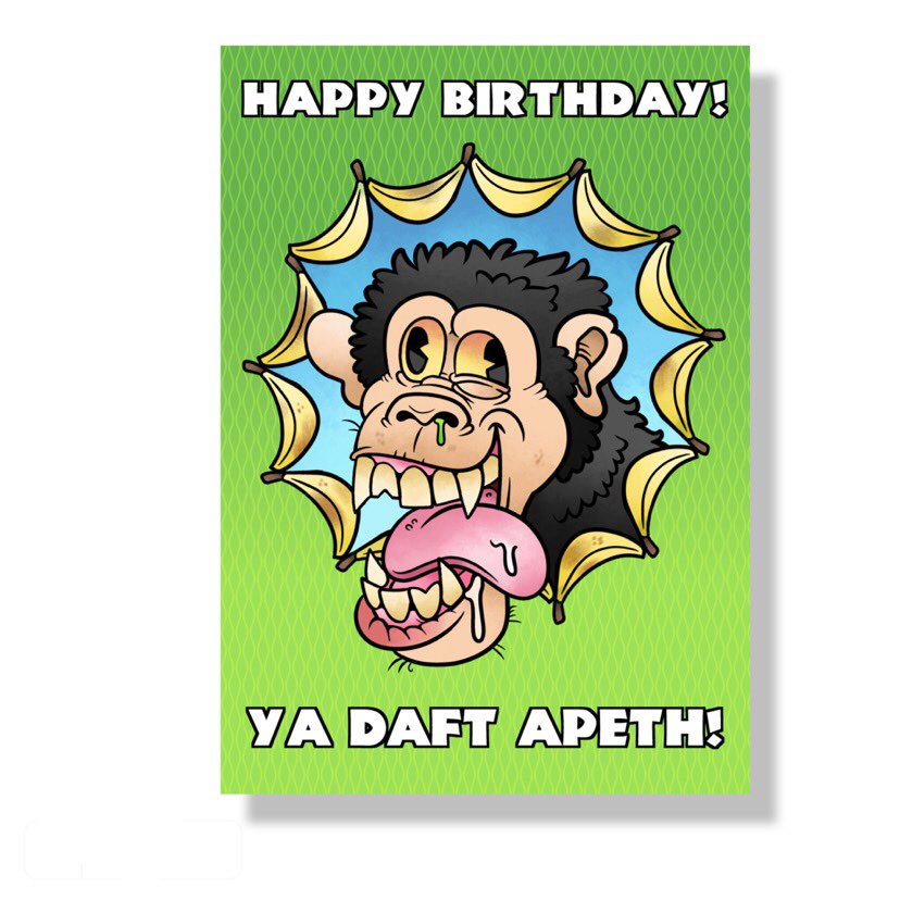 Happy Birthday ya Daft Apeth! – Blackcountry Cards