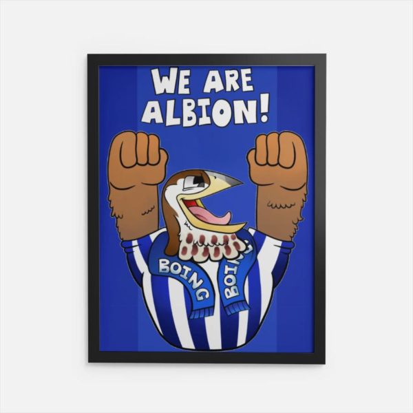 West Bromwich Albion Football Club Print/Poster.   We are Albion!   Size A4 - Image 2