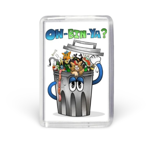 Ow-bin-ya? Fridge Magnet